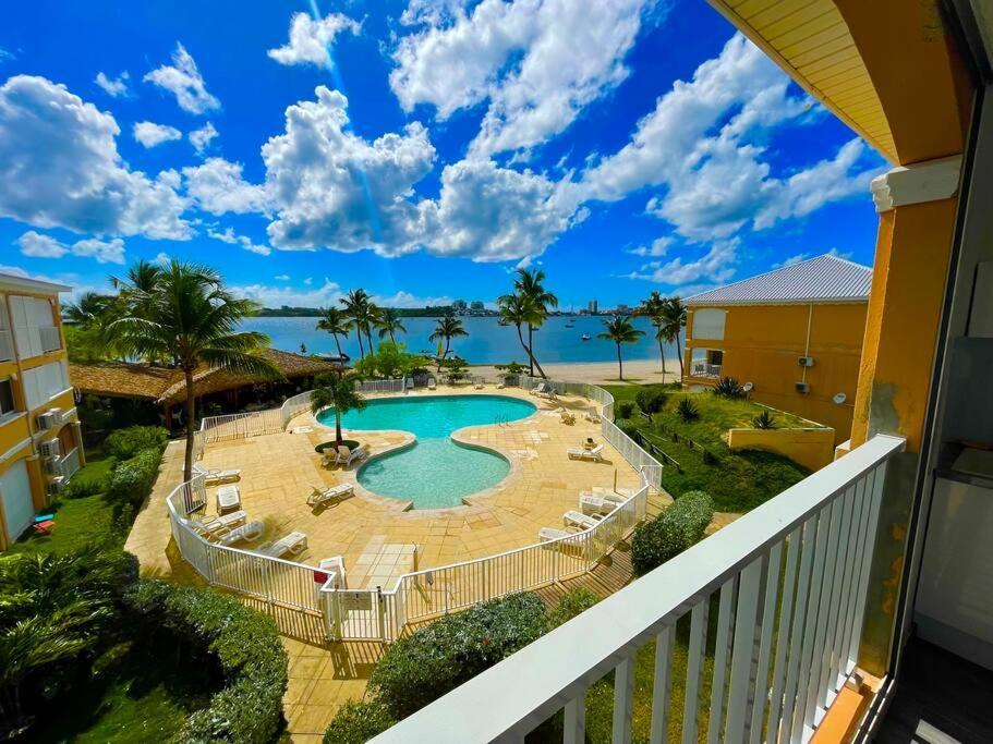 Superbe Studio Lumineux, Vue Sur Piscine Et Mer باي نيتل المظهر الخارجي الصورة