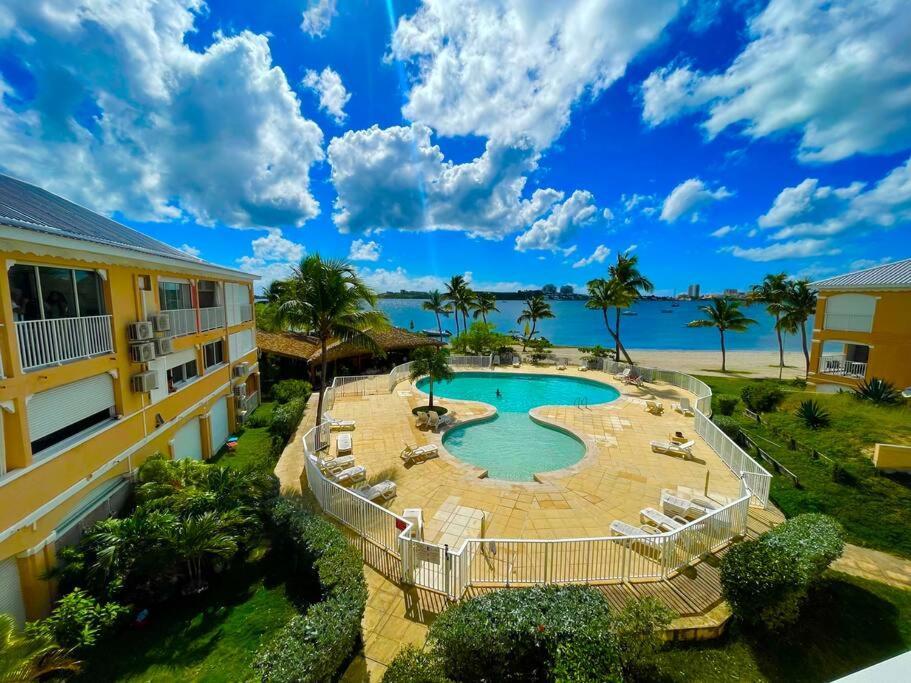 Superbe Studio Lumineux, Vue Sur Piscine Et Mer باي نيتل المظهر الخارجي الصورة